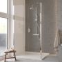 Besco Eco-N EN120195C ścianka prysznicowa walk-in 120 cm zdj.4