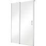 Besco Exo-C EC100190C drzwi prysznicowe 100 cm uchylne do ścianki bocznej zdj.1