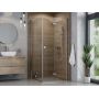 Besco Exo-H KEH90195 kabina prysznicowa 90x90 cm kwadratowa chrom połysk/szkło przezroczyste zdj.5