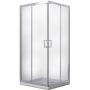 Besco Modern 185 MK90185M kabina prysznicowa kwadratowa 90x90 cm chrom zdj.1