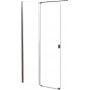 Besco Vayo VY110200C ścianka prysznicowa z drzwiami 110 cm zdj.1
