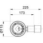 Bette BetteCompact+ B568000 syfon do brodzika zdj.2