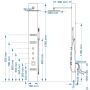 Corsan Neo S060TBL panel prysznicowy termostatyczny zdj.2