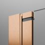 Radaway Nes Brushed Copper PND I 100101009301R parawan nawannowy 100 cm 2-częściowy miedź szczotkowany/szkło przezroczyste zdj.3