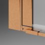 Radaway Nes Brushed Copper PND I 100101009301R parawan nawannowy 100 cm 2-częściowy miedź szczotkowany/szkło przezroczyste zdj.4