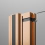 Radaway Nes Brushed Copper PND I 100101009301R parawan nawannowy 100 cm 2-częściowy miedź szczotkowany/szkło przezroczyste zdj.6