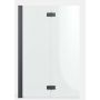 Radaway Nes Brushed GunMetal PND I 100101009201R parawan nawannowy 100 cm 2-częściowy szczotkowany/szkło przezroczyste zdj.1