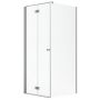 Radaway Nes Brushed Nickiel KDJ B 100251009101L drzwi prysznicowe 100 cm uchylne szczotkowany/szkło przezroczyste zdj.1