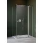 Radaway Nes Brushed Nickel KDJ II 100321009101R drzwi prysznicowe 100 cm uchylne szczotkowany/szkło przezroczyste zdj.1