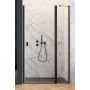 Radaway Nes Black DWJ II 100361105401R drzwi prysznicowe 110 cm uchylne do wnęki zdj.1