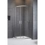 Radaway Premium Pro PDD 10134000101 komplet ścianek 90 cm chrom połysk/szkło przezroczyste zdj.1
