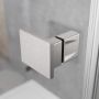 Radaway Essenza Brushed Nickel DWJ 13850149101R drzwi prysznicowe 100 cm uchylne szczotkowany/szkło przezroczyste zdj.4