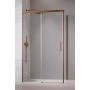 Radaway Idea Brushed Copper KDJ 3870509301R ścianka prysznicowa 90 cm miedź szczotkowany/szkło przezroczyste zdj.1
