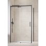 Radaway Idea 6 Brushed GunMetal KDJ 3870429201L drzwi prysznicowe 120 cm rozsuwane gunmetal szczotkowany/szkło przezroczyste zdj.1