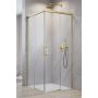 Radaway Idea Brushed Gold KDD 3870629901L drzwi prysznicowe 100 cm rozsuwane złoty szczotkowany/szkło przezroczyste zdj.1
