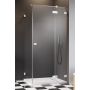 Radaway Essenza Pro White KDJ 100970900401R drzwi prysznicowe 90 cm uchylne do ścianki bocznej zdj.1