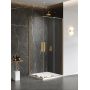 New Trendy Smart Gold Brushed EXK7596 kabina prysznicowa 90x80 cm prostokątna złoty szczotkowany/szkło przezroczyste zdj.1