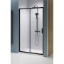 Radaway Premium Pro Black DWJ 10141205401L drzwi prysznicowe 120 cm rozsuwane czarny mat/szkło przezroczyste zdj.1