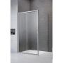 Radaway Premium Pro KDJ 10151000101L drzwi prysznicowe 100 cm rozsuwane chrom połysk/szkło przezroczyste zdj.1