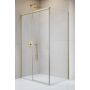 Radaway Idea 8 Brushed Gold KDJ 103406209901L/103505530101 drzwi prysznicowe 120 cm rozsuwane złoty szczotkowany/szkło przezroczyste zdj.1