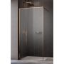 Radaway Modo F Brushed Copper II 104091249301 ścianka prysznicowa walk-in 125 cm miedź szczotkowany/szkło przezroczyste zdj.1