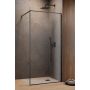 Radaway Modo F Brushed Gunmetal II 104091249201 ścianka prysznicowa walk-in 120 cm szczotkowany/szkło przezroczyste zdj.1