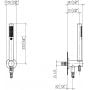 Dornbracht Meta 2780266042 zestaw prysznicowy ścienny zdj.2