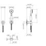Dornbracht Madison 2780337100 zestaw prysznicowy ścienny chrom zdj.2