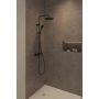 Duravit Shower Systems TH4282008046 zestaw prysznicowy ścienny czarny zdj.6