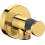 Duravit UV0630009034 przyłącze kątowe z uchwytem złoty zdj.1