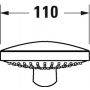 Duravit MinusFlow UV0652016004 słuchawka prysznicowa brązowa zdj.3