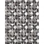 Duschy Månfas zasłona prysznicowa 200x180 cm biała-czarna-szara 623-06 zdj.1
