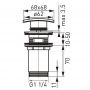 FDesign Kleome FD730611 korek do umywalki zdj.2