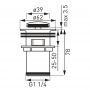 FDesign Kleome FD730711 korek do umywalki zdj.2