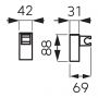 FDesign Inula FD870211 uchwyt prysznicowy zdj.2