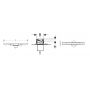 Geberit CleanLine 154446KS2 odpływ liniowy 90 cm stal zdj.2