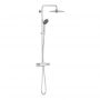 Grohe Vitalio Joy 26403002 zestaw prysznicowy ścienny termostatyczny z deszczownicą starlight chrome zdj.3