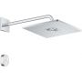 Grohe Rainshower 26642000 deszczownica z ramieniem 31x31 cm kwadratowa starlight chrome zdj.3