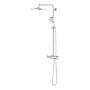 Grohe Rainshower 26647000 zestaw prysznicowy ścienny termostatyczny z deszczownicą starlight chrome zdj.3