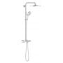 Grohe Rainshower 26647000 zestaw prysznicowy ścienny termostatyczny z deszczownicą starlight chrome zdj.1