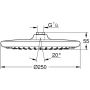 Grohe Vitalio Start Shower System 26815000 deszczownica 25x25 cm okrągła chrom zdj.2
