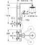 Grohe Vitalio Start Shower System 27960000 zestaw prysznicowy ścienny termostatyczny z deszczownicą starlight chrome zdj.2