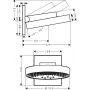 Hansgrohe Rainfinity 26233700 deszczownica 25x25 cm okrągła biała zdj.2