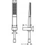 Hansgrohe Rainfinity 26857700 zestaw prysznicowy ścienny biały zdj.2
