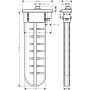Hansgrohe sBox 28010990 zestaw podstawowy 51.5 cm zdj.2