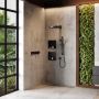 Hansgrohe RainDrain Match Plus 56217670 element zewnętrzny odpływu 100 cm czarny zdj.5