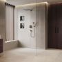 Hansgrohe RainDrain Minimalistic 56223000 element zewnętrzny odpływu 120 cm stal zdj.3