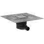 Hansgrohe RainDrain Brilliance 56250800 odpływ prysznicowy 10 cm stal zdj.1