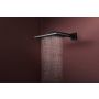 Hansgrohe Raindance Alive Q 24551670 deszczownica z ramieniem 34.3x21.4 cm prostokątna czarna zdj.4