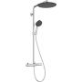 Hansgrohe Raindance Alive S Puro 24592000 zestaw prysznicowy ścienny termostatyczny z deszczownicą chrom zdj.1